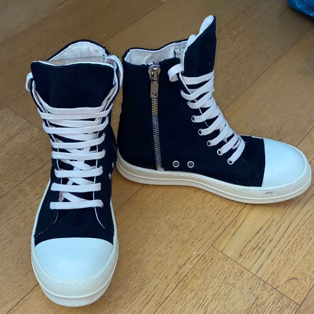 Rick Owen’s Drkshdw black denim size EU 38/US 7.5 women’s